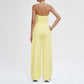 Wholesale open-back tank top + loose wide-leg pants