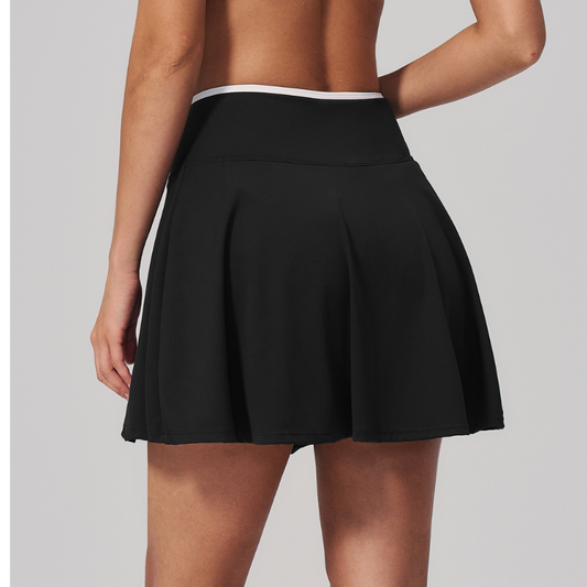 Wholesale womens anti-exposure A-shape tennis skirt