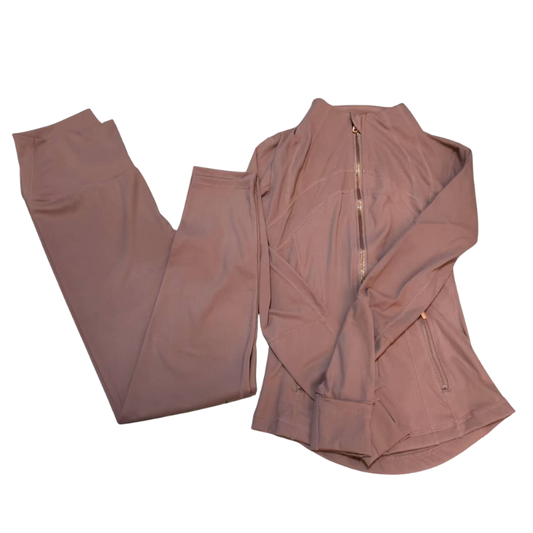 Wholesale Gold zipper Slimming nude running | Wonderxfans bulk activewear