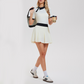 Wholesale Women's Lapel Golf Polo Shirt Outdoor Casual Running Sports Fitness Set