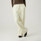 High waist wide-leg trousers