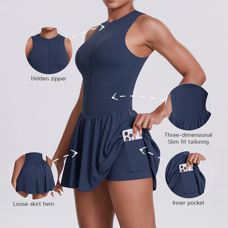 Wholesale Anti-Exposure Tennis Skirt