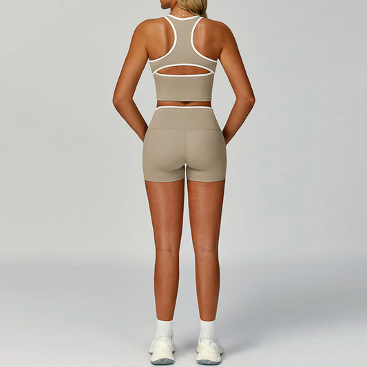 Wholesale Contrasting Color tank top + | Wonderxfans bulk activewear