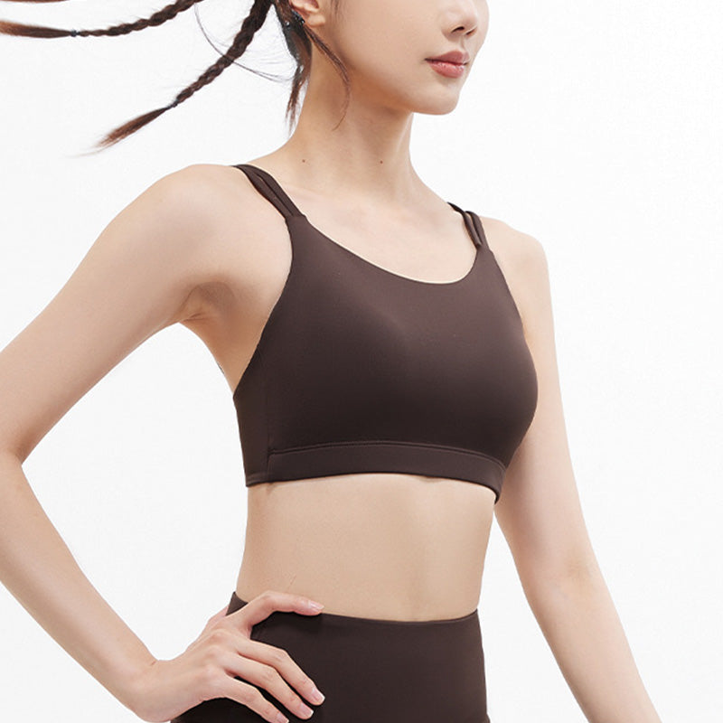 High Resilience Ultra-soft Sports Crop Bra – Wonderxfans