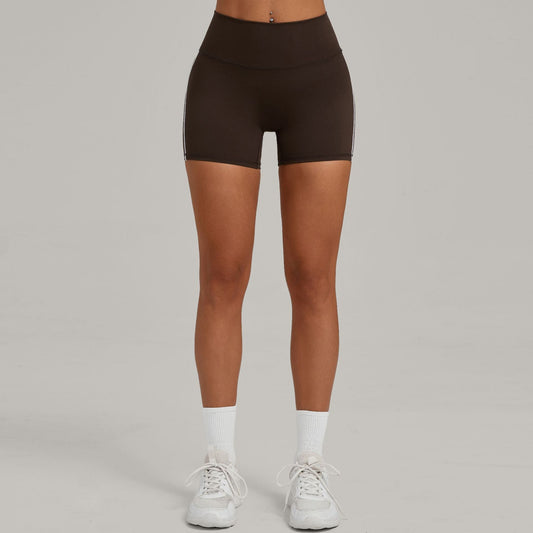 Wholesale Contrasting Color High Waist Shorts | Wonderxfans bulk activewear