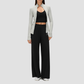 Wholesale Women's Skin-friendly and breathable Loose Straight-Leg Pants