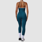 Wholesale women's elastic tight-fitting yoga jumpsuit