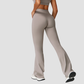 Wholesale Women's High-Waist Slim Wide-Leg Athletic Pants