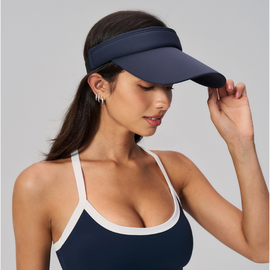 Wholesale Women's Sun Visor Cap – UPF Protection Adjustable Sports Running Tennis Hat