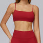 Spaghetti strap sports bra