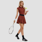 Wholesale New Sports Set for Women Sleeveless Golf POLO Shirt Outdoor Breathable Fitness Vest Tennis Set