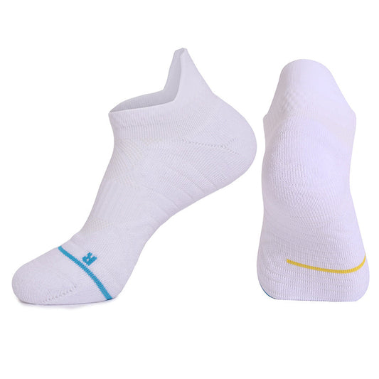 Sweat-wicking Terry-Cushion Breathable Athletic Badminton Socks