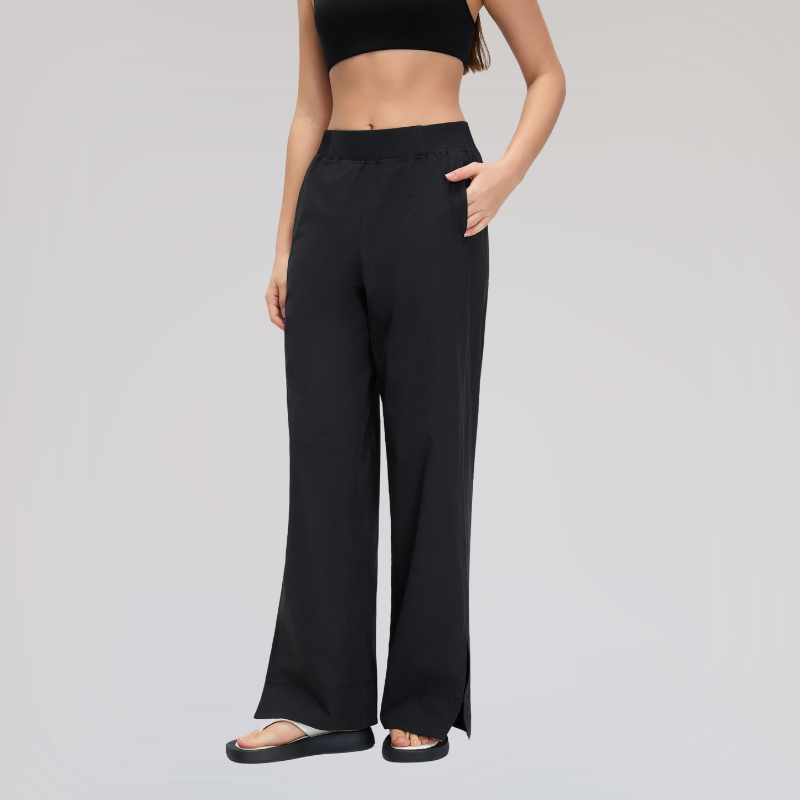 Wholesale high-waisted loose casual pants