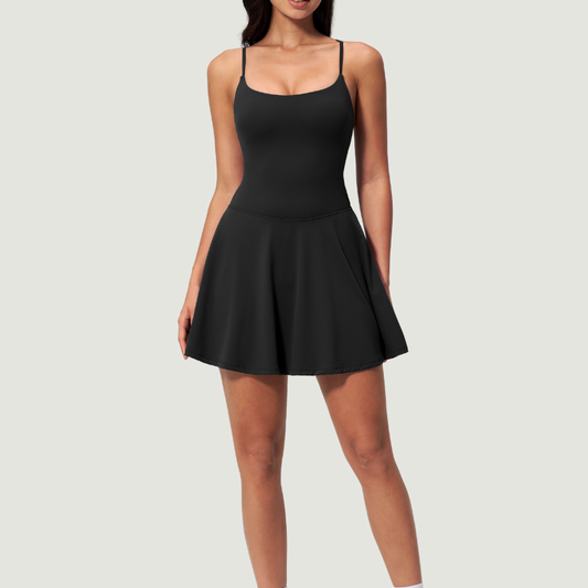 Wholesale Removable Breast Anti-Exposure Tennis Dress