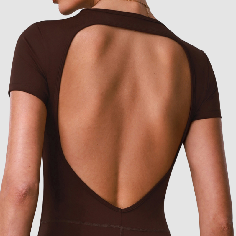 Wholesale Hip-High Halter-Neck Backless with pads Jumpsuits