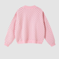 Wholesale Mock Neck Sweatshirt Women's Polka-Dot Fleece Pullover