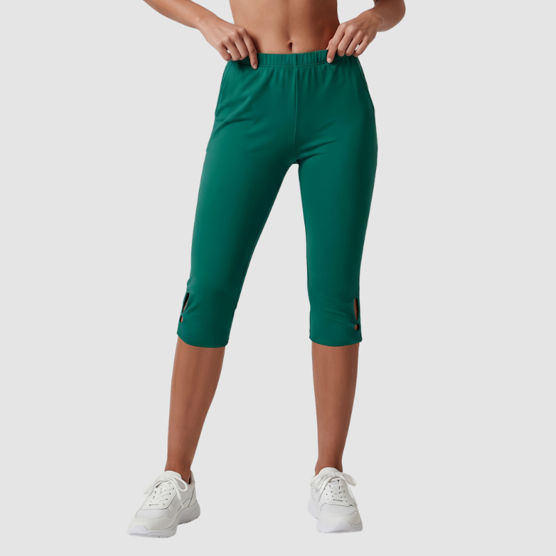 Wholesale Women's High-Waist Capri Yoga Pants – Butt-Lifting 7/8 Length Fitness Leggings