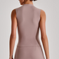 Wholesale Women's Naked Feel Yoga Tank Top – Breathable High-Stretch Sleeveless 4165