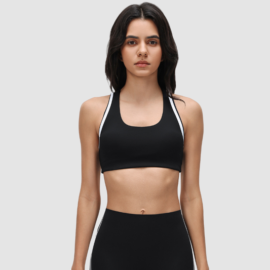 Wholesale color-blocked sports yoga bras | Wonderxfans bulk activewear