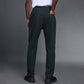 Elastic Waist Straight Leg Casual Pants
