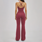 Wholesale Cross Back Tank Top+High Waist pant 2-piece Set