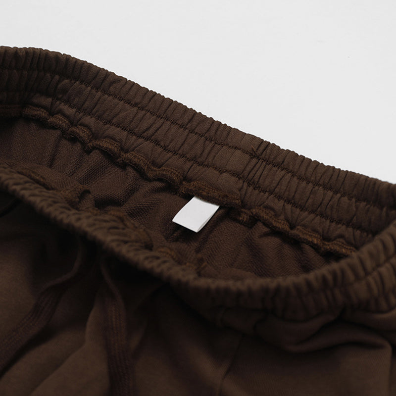 Slimming U-Neck Tank Top + Straight Leg Sweatpants 2 Piece Set