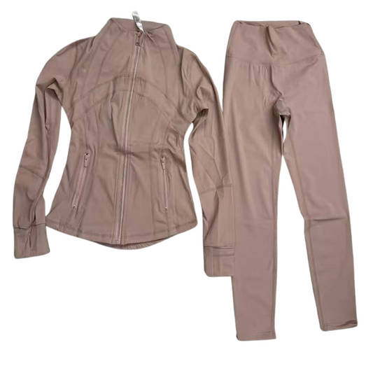 Wholesale Slimming nude running fitness zipper | Wonderxfans bulk activewear