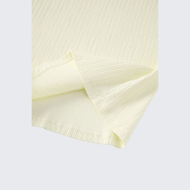 Wholesale loose crew neck tank top + wide-leg pants