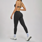 Wholesale Hanging neck bra+tight yoga legging 2-piece set