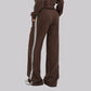 Wholesale High-Waisted Striped Sweatpants