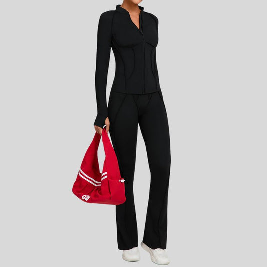 Wholesale Thumb-buckle zipper jacket + slightly | Wonderxfans bulk activewear