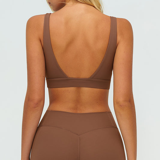 Wholesale Wide-strap supportive sports bra | Wonderxfans bulk activewear