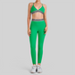 Wholesale Women's Cross-Back Sports Bra & High-Waist Leggings Set – Tummy Control Yoga Set