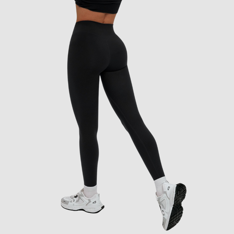 Wholesale solid color high-waisted leggings