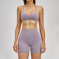 Wholesale Cross Back Tank Top+High Waist short 2-piece Set