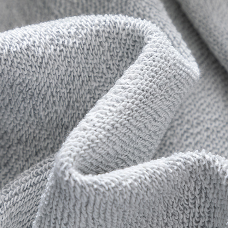 Wholesale solid color cotton short round neck sweatshirt