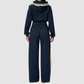 Wholesale Women's Hooded Sweatshirt and Long Sweatpants Set