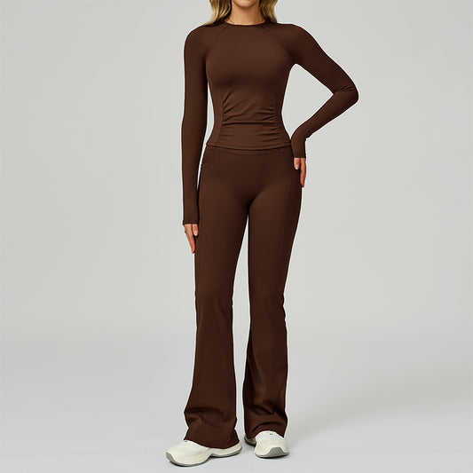 Wholesale Long sleeve Sports top + | Wonderxfans bulk activewear