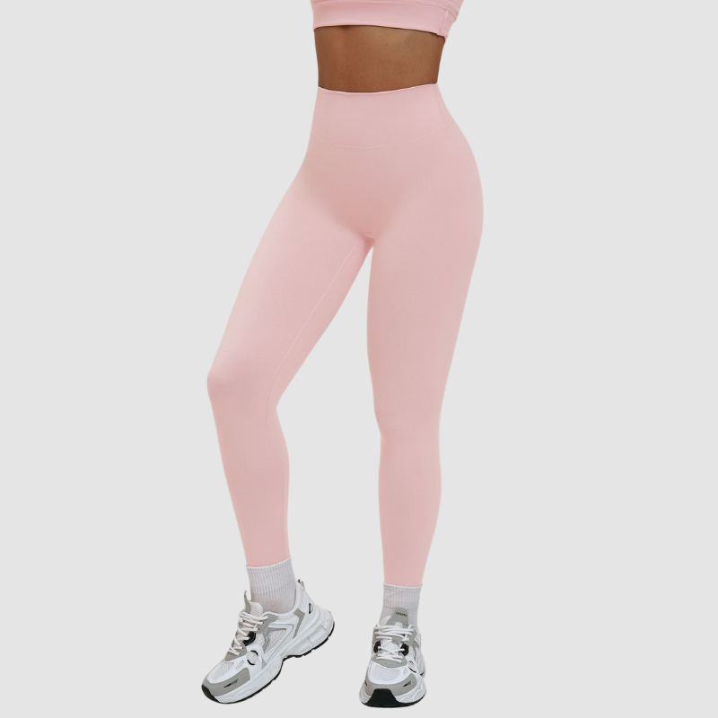 Wholesale solid color high-waisted leggings