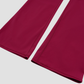 Wholesale Women's Round Neck Mid-Sleeve Tops + Flare Pants Yoga Set