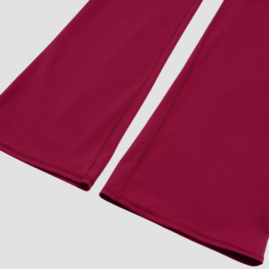 Wholesale Women's Round Neck Mid-Sleeve Tops + Flare Pants Yoga Set
