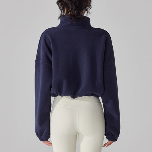 Wholesale Fleece Stand Collar And Full | Wonderxfans bulk activewear
