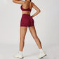 Thin Straps Bra + Butt-Lifting Shorts 2-Piece Set