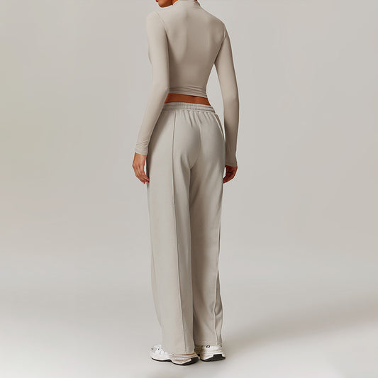 Wholesale Quick-Dry Long Sleeve Top + | Wonderxfans bulk activewear