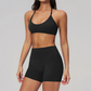 Wholesale Naked-Feel Seamless Sports Bra & High-Waist Leggings Set – Quick-Dry Yoga 2-Piece
