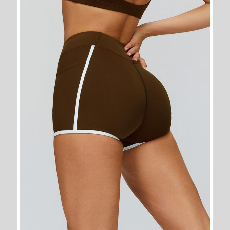 Contrasting Yoga Fitness Shorts
