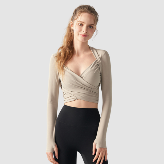 Wholesale Long Sleeve Yoga Top | Wonderxfans bulk activewear