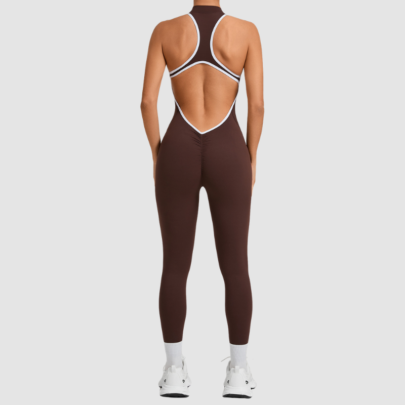 Wholesale color blocking splicing beautiful back | Wonderxfans bulk activewear