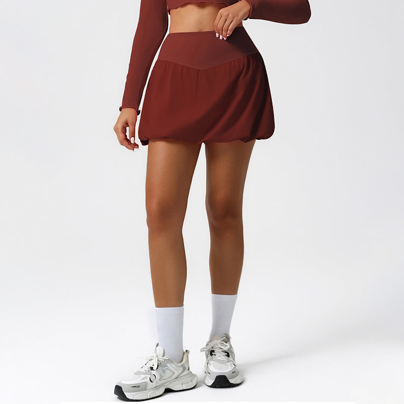 Double-Layer Bubble Skirt