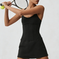 Wholesale nude anti glare one-piece dress